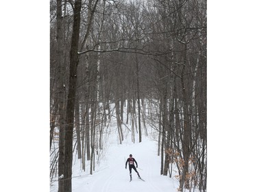 The Gatineau Loppet wrapped up it's 38th edition with skate-style races in Gatineau Quebec Sunday Feb 28, 2016. Hundreds of skiers took part in the biggest international cross-country ski event in Canada Sunday.