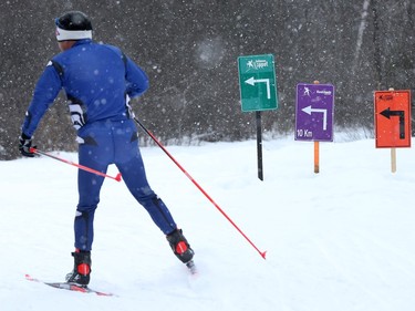 The Gatineau Loppet wrapped up it's 38th edition with skate-style races in Gatineau Quebec Sunday Feb 28, 2016. Hundreds of skiers took part in the biggest international cross-country ski event in Canada Sunday.