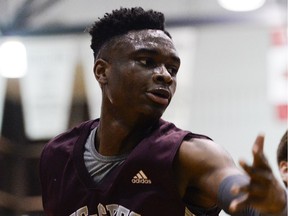 The Gee-Gees' Caleb Agada scored 23 in a win over Laurentian.