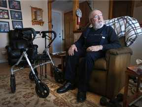Richard, who didn’t want his last name used, uses various services and products, including an elevator chair that lifts to help him stand, so that he can stay in his home rather than moving to a retirement home.