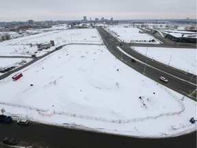 Lebreton Flats in Ottawa Monday Jan 25, 2016.