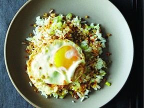 You don't need to have leftover rice on hand to make this delicious Ginger Fried Rice.
