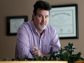 Paul Poirier poses for a photo in his office in Cornwall Wednesday Feb 24, 2016.