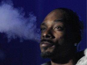 Hip-hopper Snoop Dogg performed at the Winnipeg Arena on Dec. 15/03.