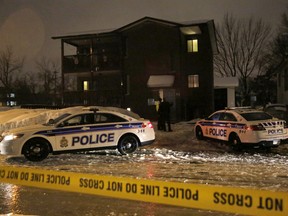 Ottawa Police were called to 82 Ritchie St. on Wednesday, Feb. 24., 2016, after a report that a young male had been shot. Police confirmed that they were investigating the fourth homicide of the year.