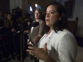 Justice Minister Jody Wilson-Raybould testifies at committee this afternoon.