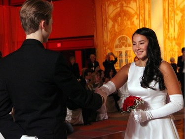 Karina Wang was one of 12 debutantes to perform at the 19th edition of the Viennese Winter Ball, held at The Westin hotel on Saturday, February 20, 2016.