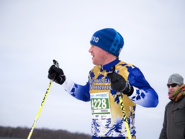Konrad Wiltmann finished the 27 km Classique as the second male during the Gatineau Loppet that took place Saturday February 27, 2016.