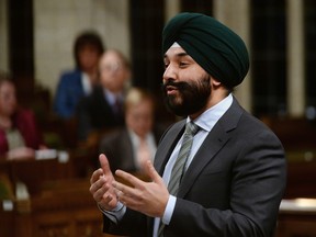 Innovation, Science and Economic Development Minister Navdeep Singh Bains