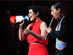 Nelly Furtado performs the National Anthem during the NBA All-Star Game Sunday. Why is the anthem so hard for so many singers?