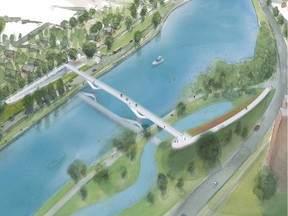 New Fifth Ave. and Clegg St. bridge rendering.