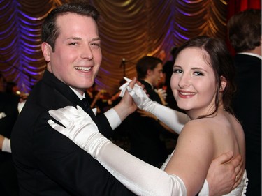 Ottawa city councillor Mathieu Fleury, a former contestant in Dancing With the Easter Seals Stars, danced very smoothly with debutante Robin Scheeren at the 19th edition of the Viennese Winter Ball, held at The Westin Ottawa on Saturday, February 20, 2016.