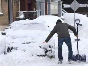 Bylaw officers issued more than 1,600 parking tickets during this week's storm.