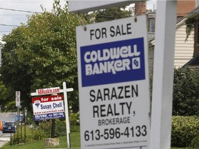 Following two months of double-digit increases, sales of existing homes fell by four per cent in Ottawa in January.
