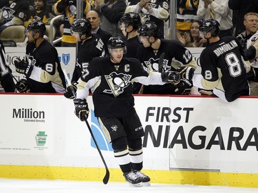 Sidney Crosby #87 of the Pittsburgh Penguins.