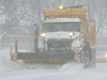A overnight snow storm caused school busses to be cancelled and roads to be slippery in Ottawa Tuesday Feb 16, 2016. 20-40 cm of snow is expected to fall by Tuesday night in Ottawa.