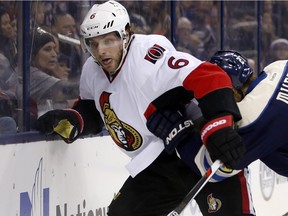 The Senators' Bobby Ryan, seen battling the Columbus Blue Jackets' Ryan Murray, says teams that are out of the playoff picture 'play different'.