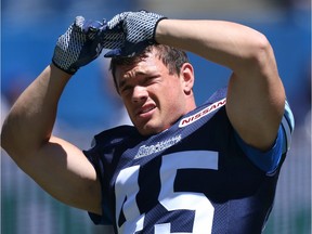 Brendan Gillanders played his first two CFL seasons with the Toronto Argonauts.