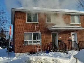 Fire on Prince Albert Street in Overbrook Friday, March 4,2016
