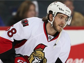 The Ottawa Senators' leading goal scorer, Mike Hoffman.