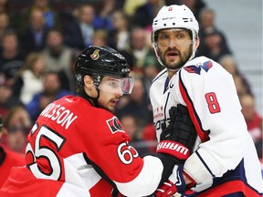Sens captain Erik Karlsson and defensive partner Marc Methot will draw the primary assignment against Capitals' Alex Ovechkin.