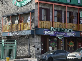 Fat Tuesday's building on York Street.