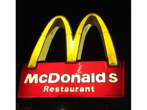 (FILES)A McDonalds sign