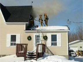 Fire on Russland Avenue near Limoges