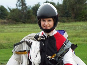 Skydiving instructor Carolyne Breton suffered bone fractures and a severe concussion in the July 2015 accident.