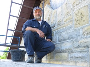 Steve Maxwell chose masonry over siding for his home. It meant a higher cost and more work but also a much longer lifespan.
