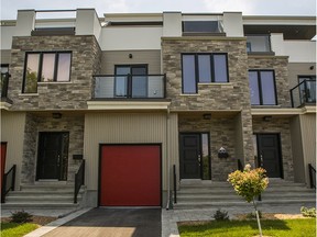 A new build on Ontario Street is a three-storey with a contemporary design.