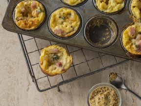 Ham and Swiss Mini-Yorkshire Puddings by Ottawa chef Marysol Foucault.