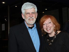 Magnetic North Theatre Festival board members Mike Hawkes and Linda Wood seen in this file photo.