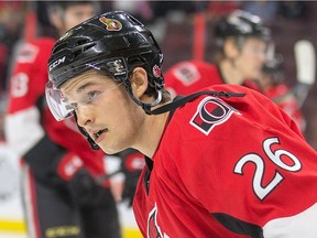 Matt Puempel will require waivers next year so the Senators need to get a look at him before camp.