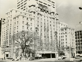 The Lord Elgin is pictured in 1973. A gay bar in the hotel was thriving in a period when admitted homosexuality could get you fired, jailed, publicly shamed and even shunned by your own family, writes Kelly Egan.