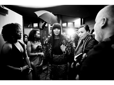 Naomi Campbell arrives at the 2016 Black History Month Gala held at the Museum of History in Gatineau Saturday March 19, 2016.