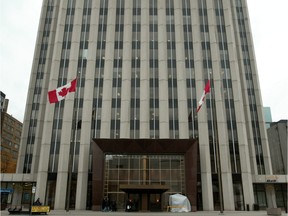 Front entrance of Place Bell on Elgin St.