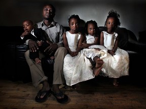 Emmanuel Nono's story was a real heartbreaker. The former Congolese man became a single parent of four small children after his wife, Furaha, died of liver cancer in April 2010.