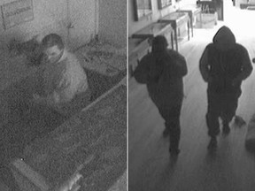 The Ottawa Police Service Break and Enter Unit is looking to identify two male suspects of a commercial break and enter that occurred on Monday, December 21, 2015 at approximately 4:50am and released a video and pictures.