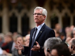 Minister of Natural Resources Jim Carr responds to a question during question period in the House of Commons on Parliament Hill in Ottawa on Wednesday, Feb. 17, 2016.