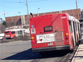 Reaction has been strong on social media to this anti-abortion ad running on OC Transpo buses.