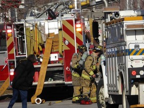 Firefighters had to extricate a passenger in a crash on Baseline Saturday. File photo