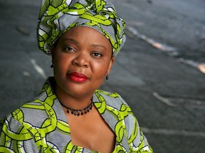 Pictured is 2011 Nobel Peace Prize winner Leymah Gbowee.