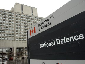 National Defence HQ at 101 Colonel By Drive in downtown Ottawa. The DND will keep this HQ building while filling its new HQ at the former Nortel campus on Carling Ave. DND will also spend $1.1 billion on a new operations HQ near the Nortel complex. Canadian Forces photo.