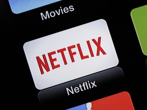 File photo: Netflix Apple TV app icon,