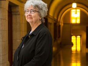 Audrey O'Brien is the clerk of the House of Commons. She is retiring at the end of the month but she has been ill and won't be returning to work. Assignment - 122263  Photo taken at 10:58 on November 26. (Wayne Cuddington/ Ottawa Citizen)