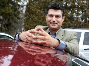 Anupam Kakkar, a cabbie turned Uber driver.