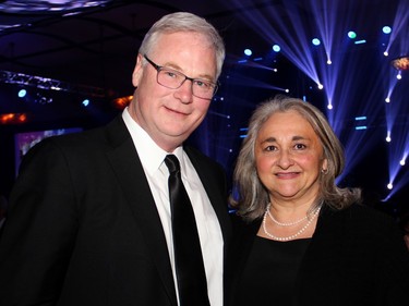 Dr. Jack Kitts, president and CEO of The Ottawa Hospital, and his wife, Lian, attended the 2016 Dancing with the Docs gala held Saturday, April 2, 2016, at the Hilton Lac-Leamy.