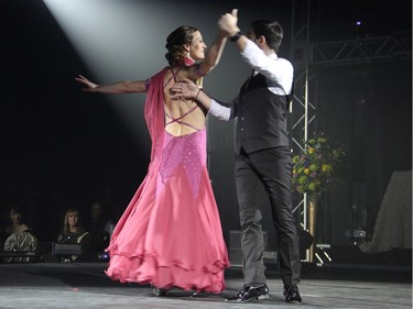 Dr. Yoko Schreiber and her pro dance partner Darryl Cappadocia performed a waltz during the 2016 Dancing with the Docs gala presented by the Department of Medicine and held at the Hilton Lac-Leamy on Saturday, April 2, 2016, in support of two causes: the Patient Urgent Needs Fund and the creation of a Chair in Advanced Stem Cell Therapy.