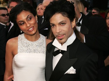 Musician Prince has reportedly Died at 57 on April 21, 2016. HOLLYWOOD - FEBRUARY 27: Singer Prince and Manuela Testolini arrive at the 77th Annual Academy Awards at the Kodak Theater on February 27, 2005 in Hollywood, California.